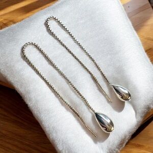 Designer Jacmel Sterling Silver Threader Earrings